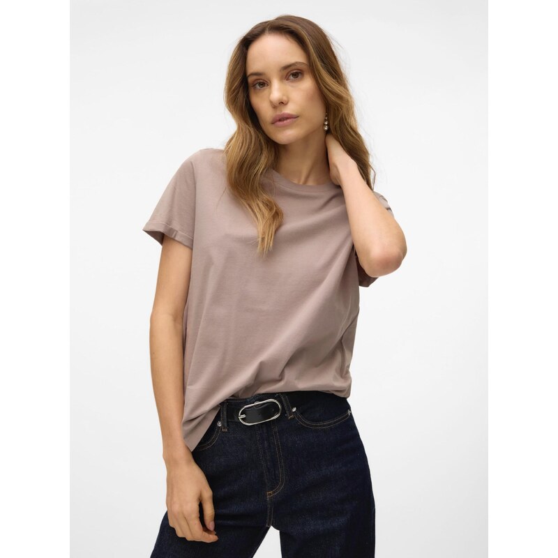 VERO MODA Majica 'VMPAULA' siva