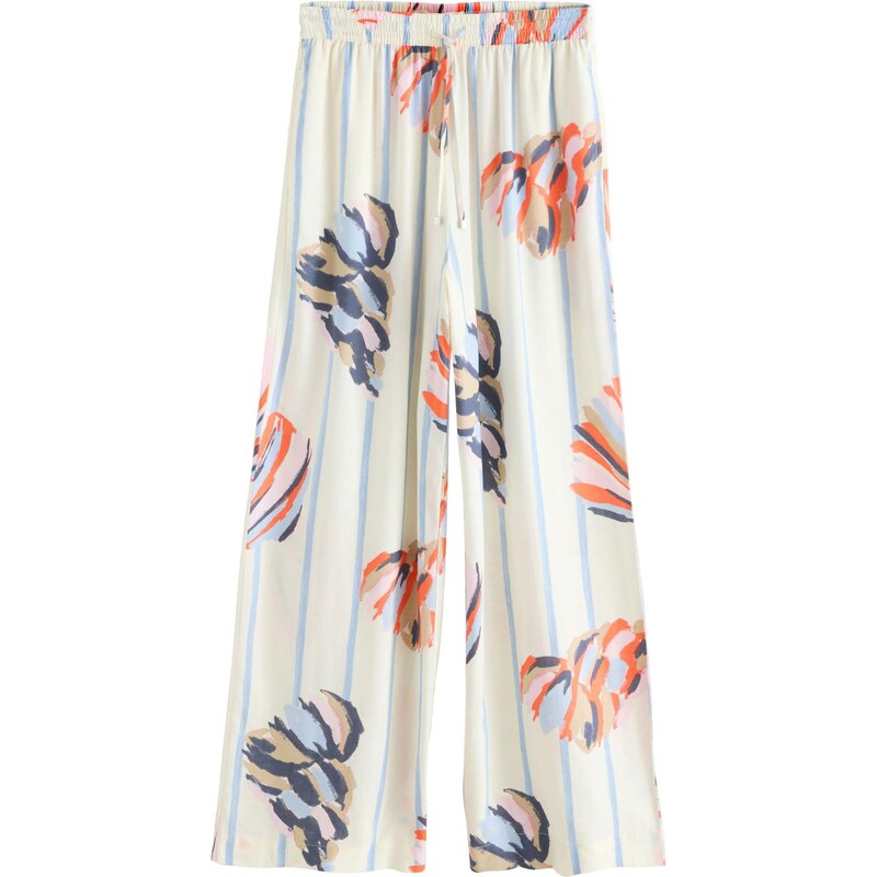 Next Hlače svetlo modra / svetlo roza / bela