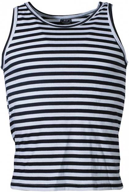 MFH modra ruska mornarska majica brez rokavov