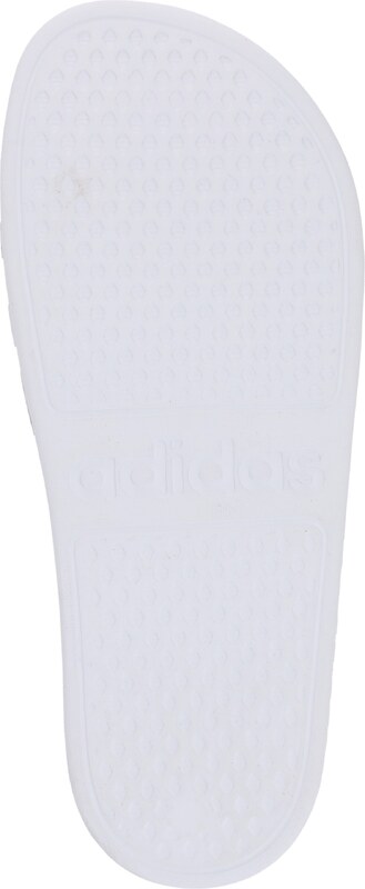 ADIDAS PERFORMANCE Čevelj za na plažo/kopanje 'Adilette Aqua' srebrna / bela