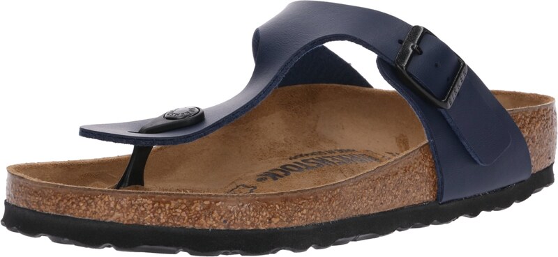 BIRKENSTOCK Japonke 'Gizeh' temno modra