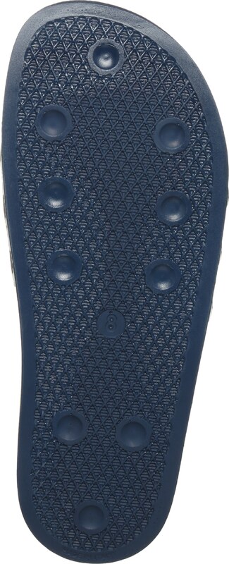 ADIDAS ORIGINALS Nizki natikači 'Adilette' mornarska / bela