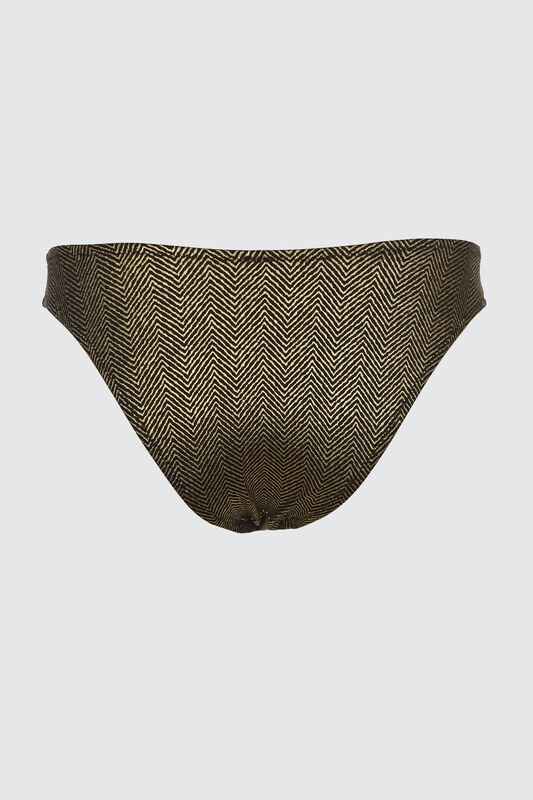 Bikini spodnji del Trendyol Color block