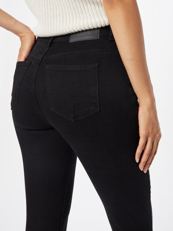 Noisy may Kavbojke črn denim