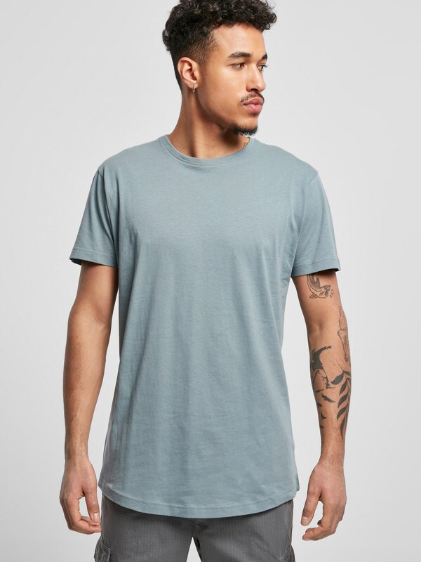 Urban Classics Majica golobje modra