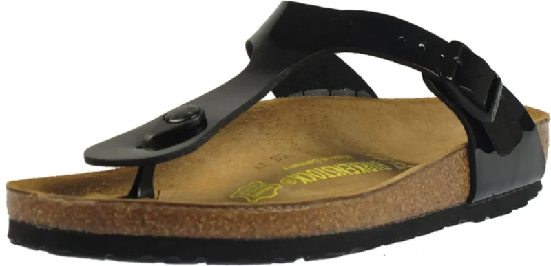 BIRKENSTOCK Japonke 'Gizeh' črna