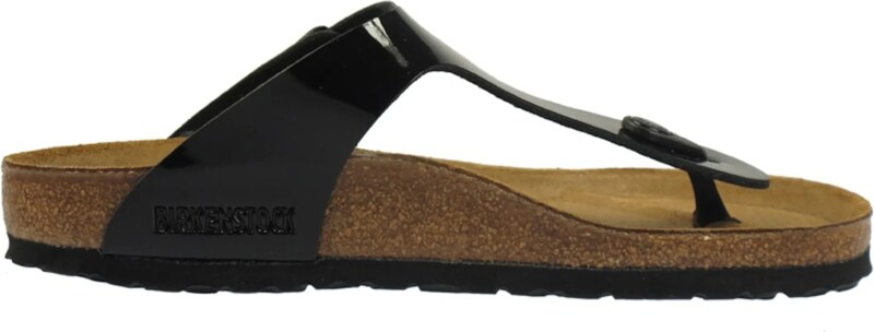 BIRKENSTOCK Japonke 'Gizeh' črna