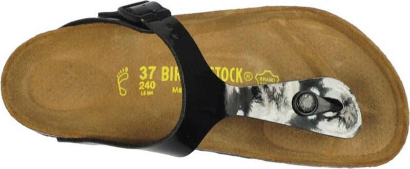 BIRKENSTOCK Japonke 'Gizeh' črna