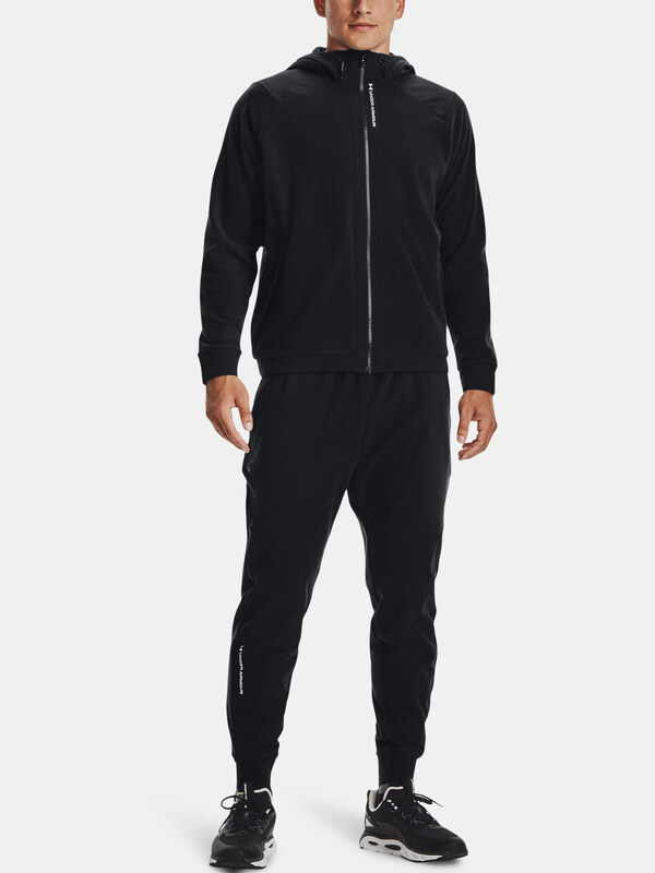 Under Armour Sweatshirt UA RUSH FLEECE FZ HOODIE-BLK - Men