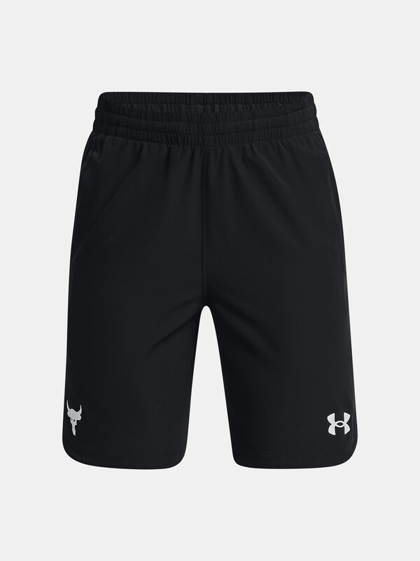 Under Armour UA Pjt Rock Woven kratke hlače črne barve