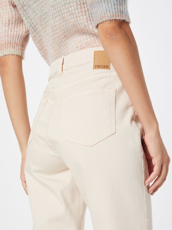 PIECES Kavbojke 'Leah' greige
