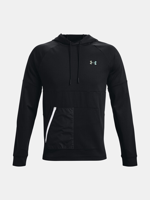 Under Armour Sweatshirt UA Rush All Purpose Hoodie-BLK - Mens