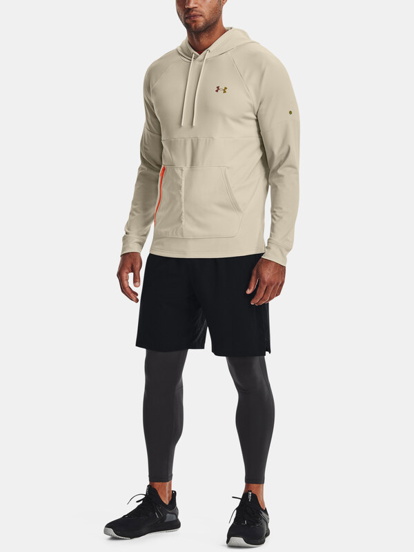 Under Armour UA Rush All Purpose Hoodie-BRN - Mens