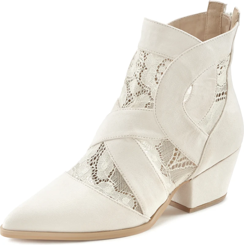 LASCANA Gležnarji kremna