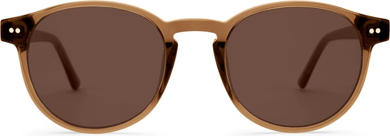 Kapten & Son Sončna očala 'Marais Transparent Caramel Brown' karamel
