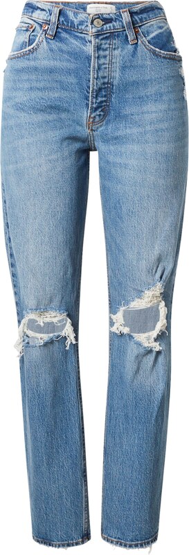Abercrombie & Fitch Kavbojke moder denim