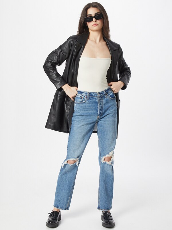 Abercrombie & Fitch Kavbojke moder denim