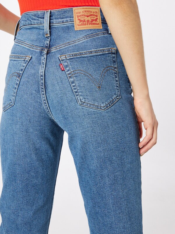 LEVI'S  Kavbojke 'High Waisted Mom Jeans' moder denim
