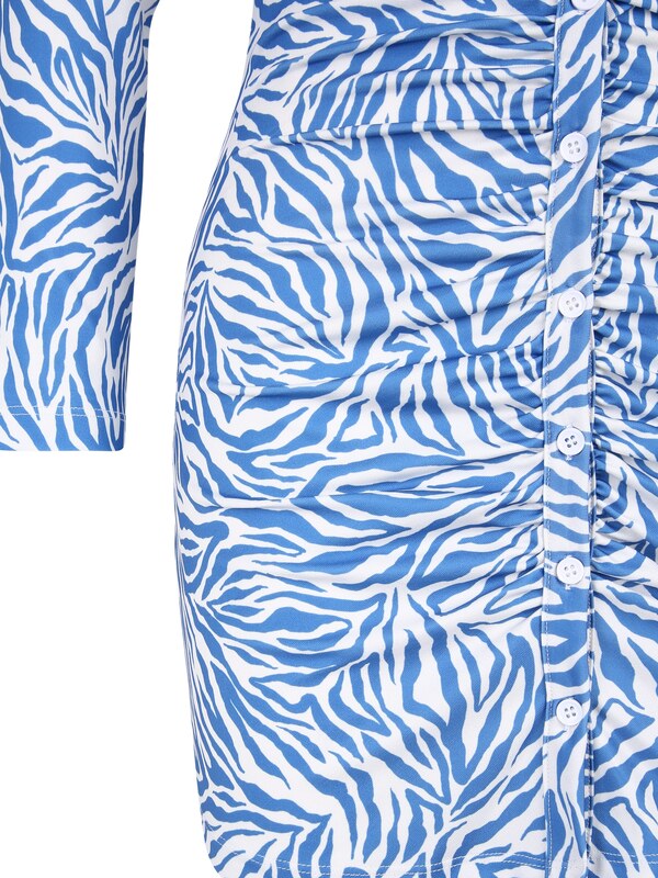 Dorothy Perkins Petite Dolga srajca modra / bela