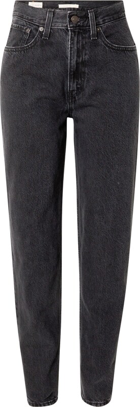 LEVI'S  Kavbojke '80s Mom' črn denim