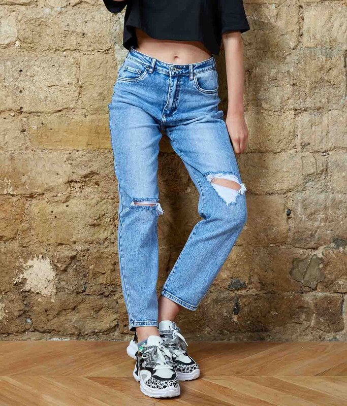 Superfashion Ženske jeans hlače L20078-1