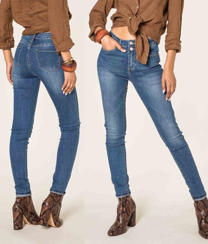 Superfashion Ženske jeans hlače skinny P108-1