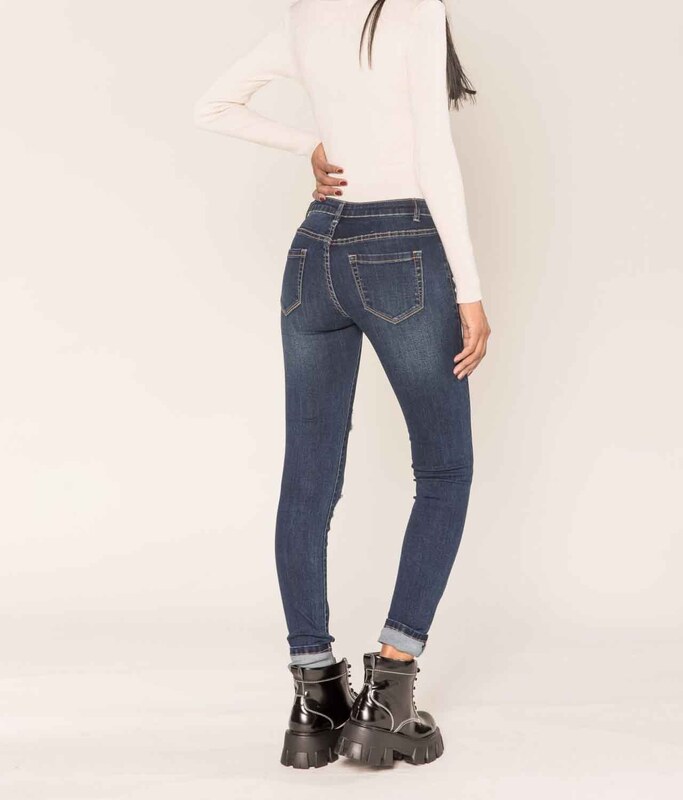 Superfashion Ženske jeans hlače P101-2
