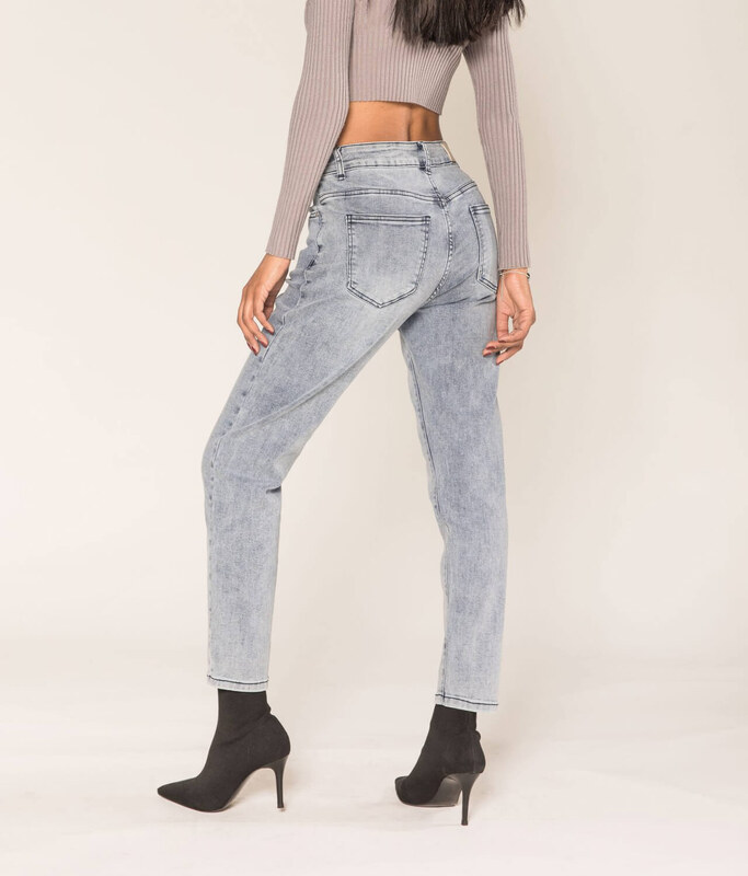 Superfashion Ženske jeans hlače boyfriend Q1806-8