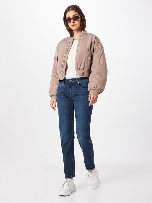 G-STAR Kavbojke 'Kate' temno modra / svetlo rjava / temno siva