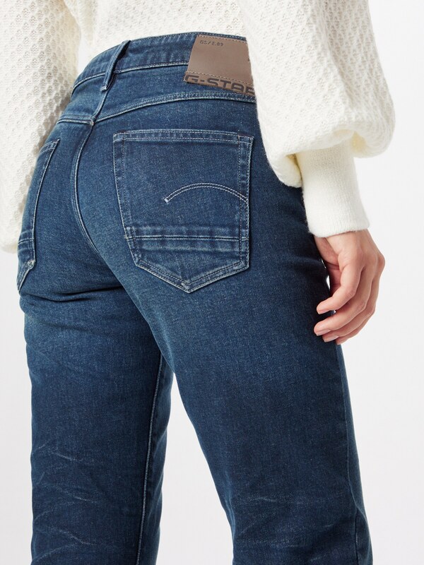 G-STAR Kavbojke 'Kate' temno modra / svetlo rjava / temno siva