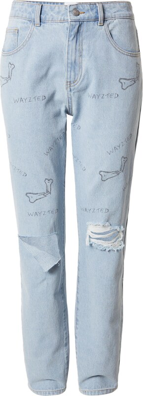 About You x Nils Kuesel Kavbojke 'Eymen' svetlo modra