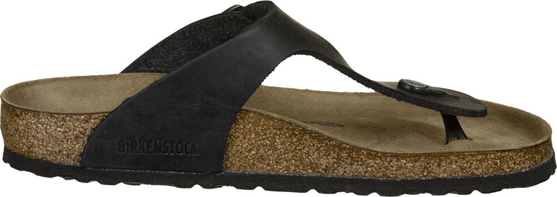 BIRKENSTOCK Japonke 'Gizeh' črna