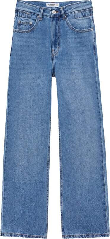 Pull&Bear Kavbojke moder denim