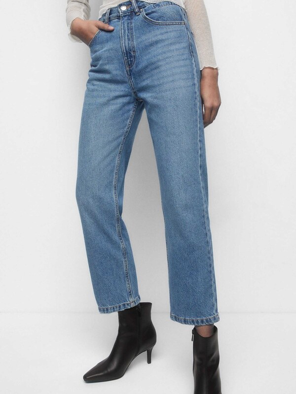 Pull&Bear Kavbojke moder denim