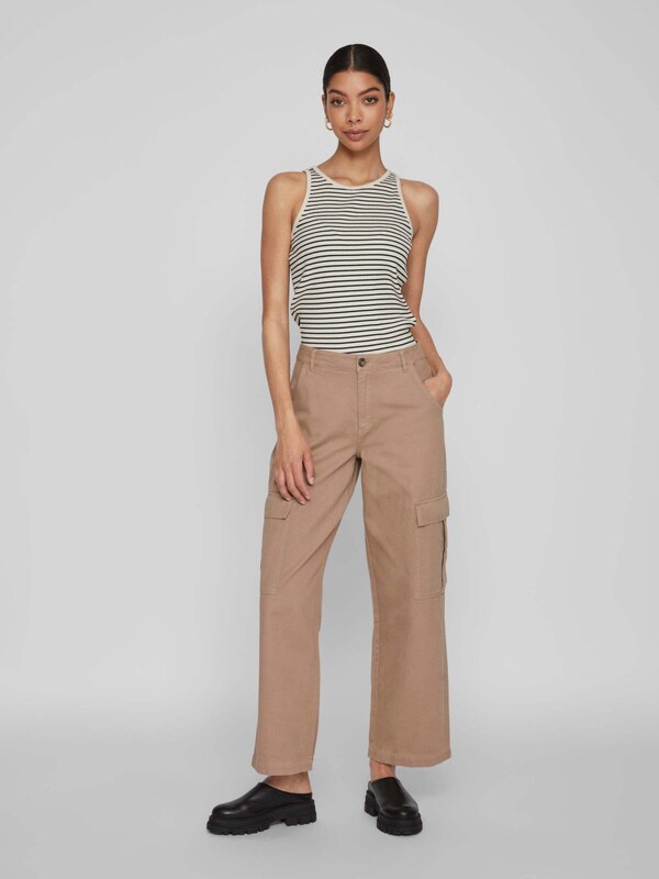 VILA Kargo kavbojke 'Tilo' svetlo rjava