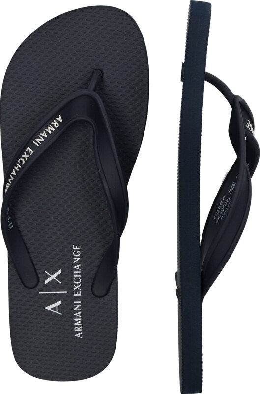ARMANI EXCHANGE Japonke nočno modra / bela
