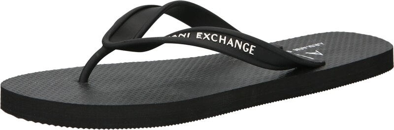 ARMANI EXCHANGE Japonke črna / bela