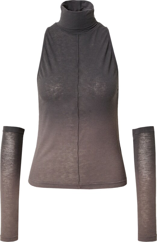 Bella x ABOUT YOU Top 'Jessie' siva / temno siva