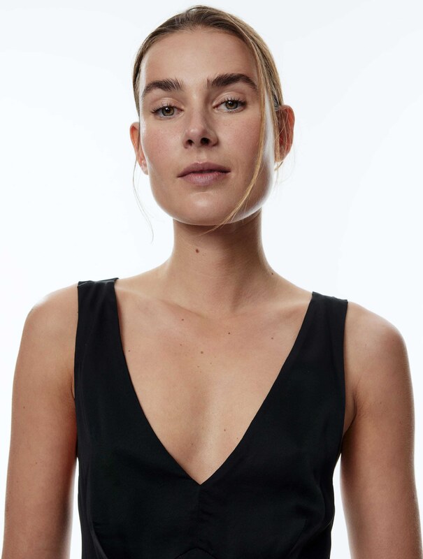 EDITED Obleka 'Clover' črna