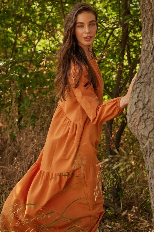 Ženska obleka Trendyol Maxi