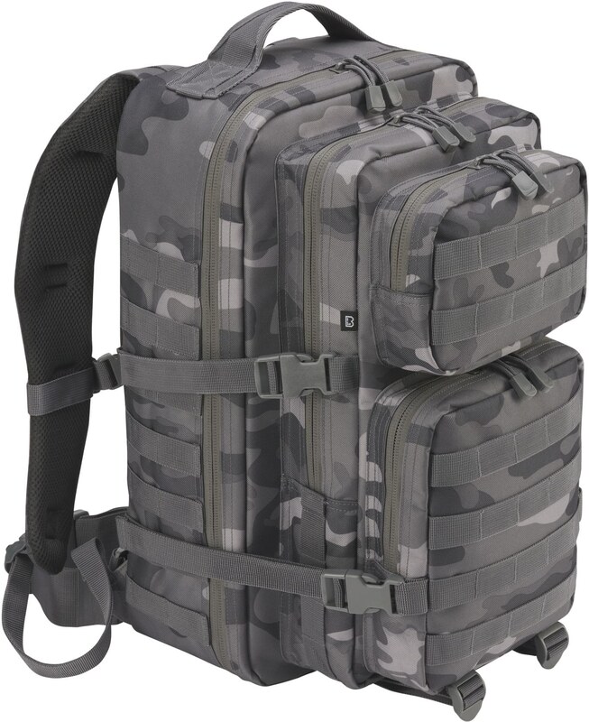 Brandit Backpack US Cooper Large grey camouflage jacket