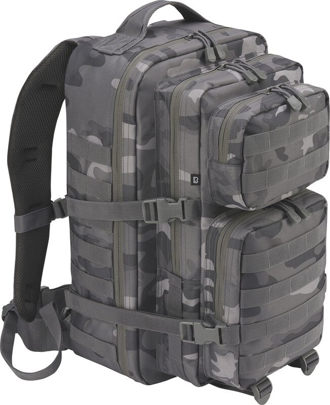 Brandit Backpack US Cooper Large grey camouflage jacket