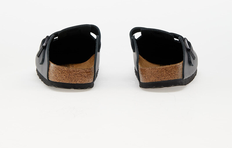 Birkenstock Boston Natural Leather Black
