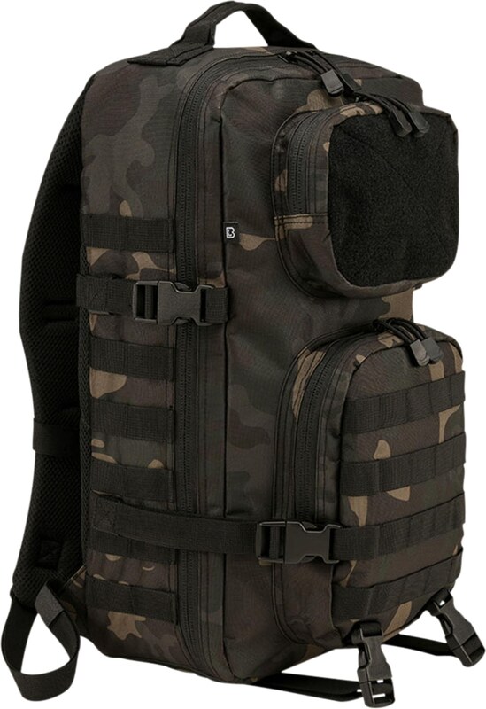 Brandit Large US Cooper Patch backpack with dark camouflage