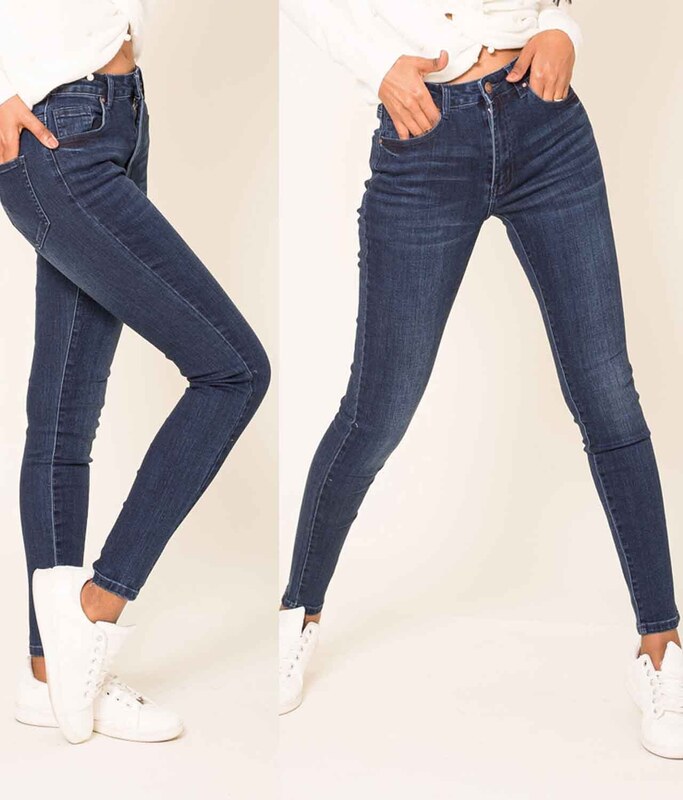 Superfashion Ženske jeans hlače Q1800-1