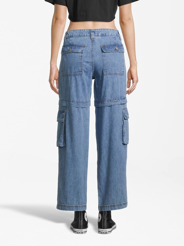 AÉROPOSTALE Kargo kavbojke moder denim