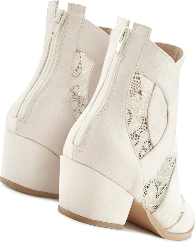 LASCANA Gležnarji kremna