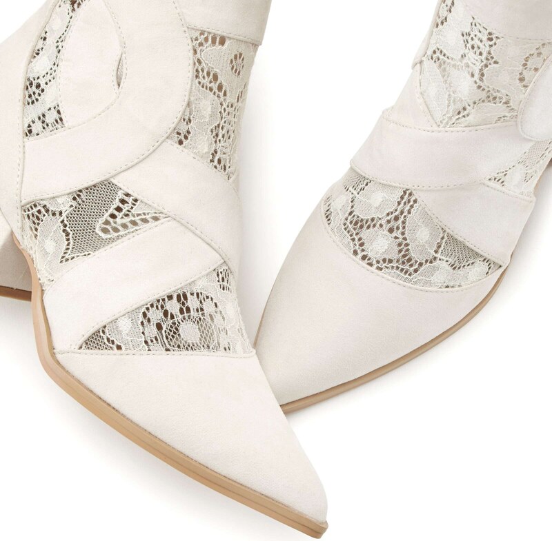 LASCANA Gležnarji kremna