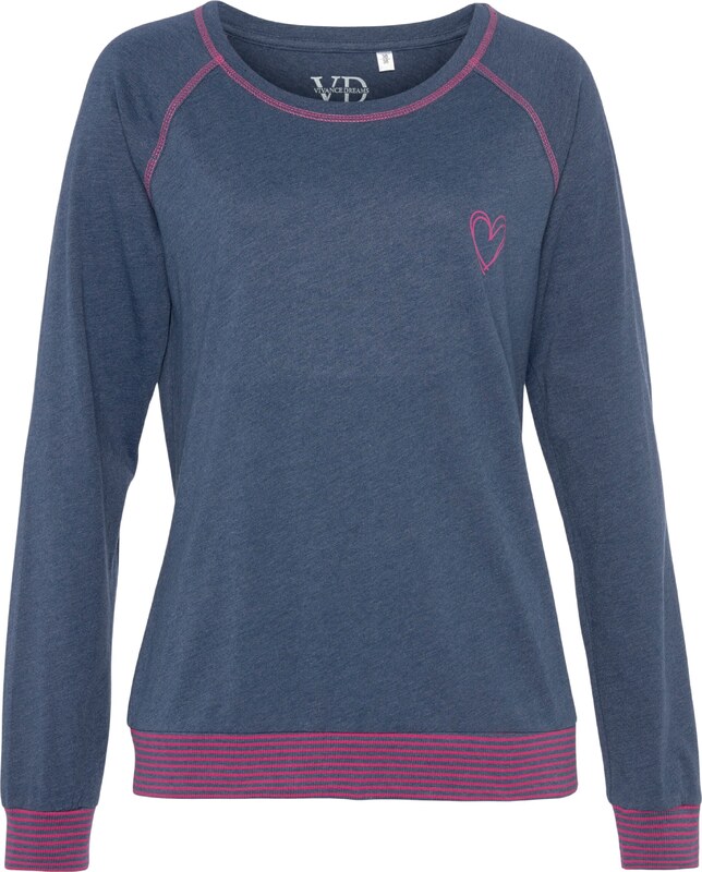 VIVANCE Pižama 'Dreams' marine / lila