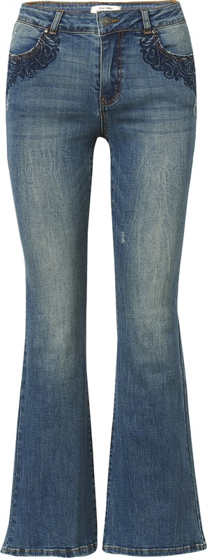 KOROSHI Kavbojke temno modra